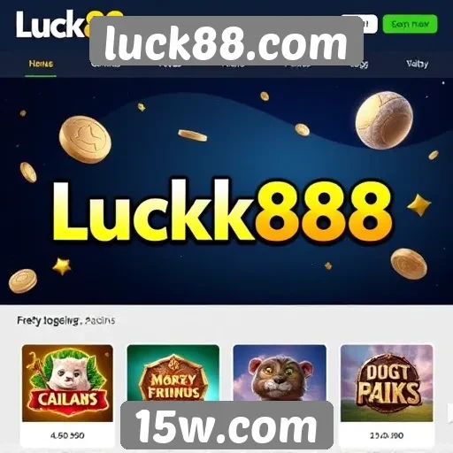 Jogos populares disponíveis no luck88.com